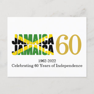 Cartão Postal JAMAICA 60º Aniversário da Independência