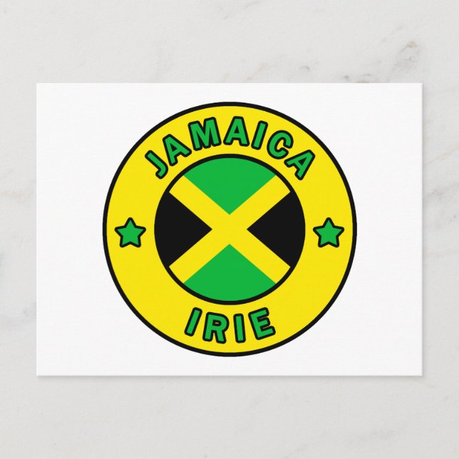 Cartão Postal Jamaica Irie (Frente)