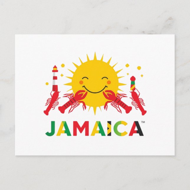 Cartão Postal Jamaica já mon  (Frente)