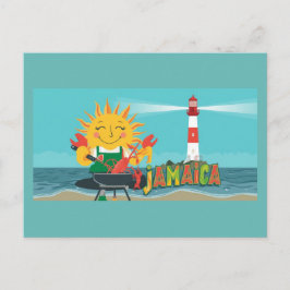 Cartão Postal Jamaica já mon
