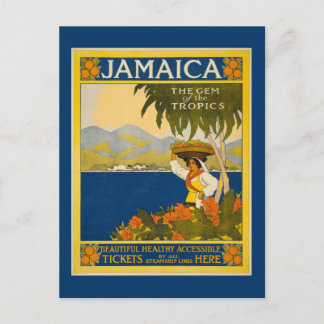 Cartão Postal Jamaica - Joia dos Trópicos,