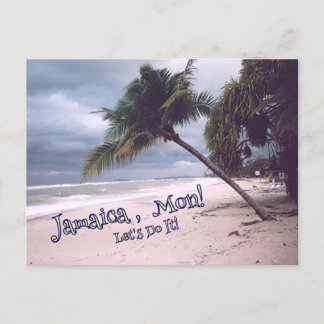 CARTÃO POSTAL JAMAICA, MON! VAMOS! PERSONALIZÁVEL
