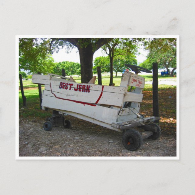 Cartão Postal jamaicano (Frente)