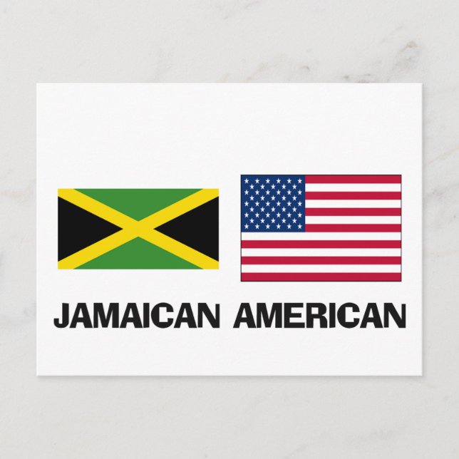 Cartão Postal jamaicano americano (Frente)