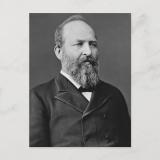 Cartão Postal James A. Garfield