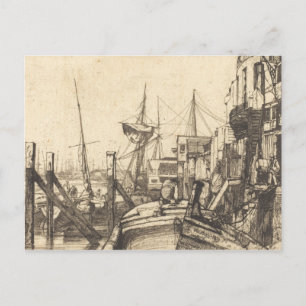 Cartão Postal James Abbott McNeill Whistler - Limehouse