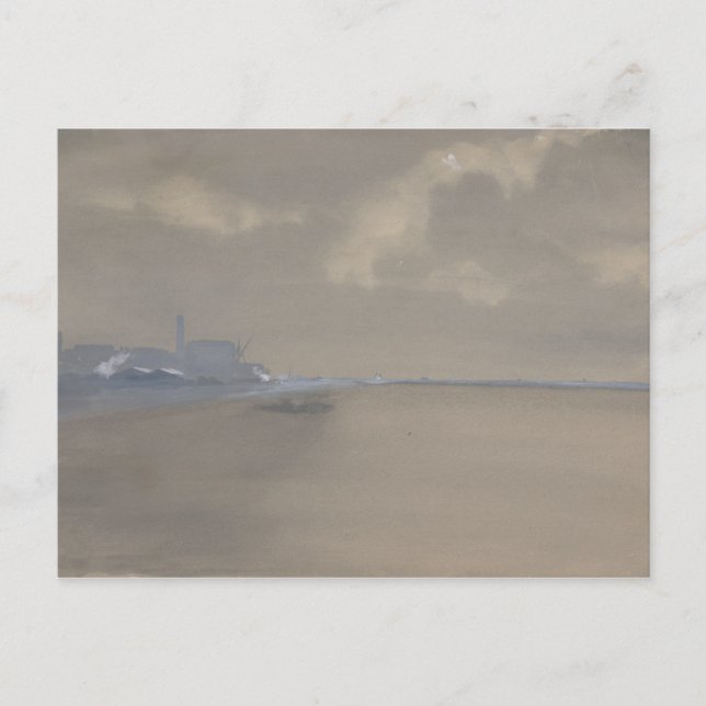 Cartão Postal James Abbott McNeill Whistler - Southampton Water (Frente)