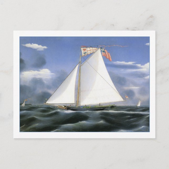 Cartão Postal James Bard American Eagle Fine Art (Frente)