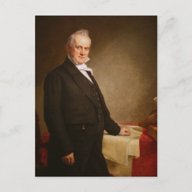 Cartão Postal James Buchanan (Frente)