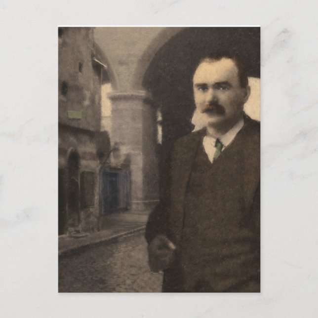 Cartão Postal James Connolly, Patriota Irlandês (Frente)