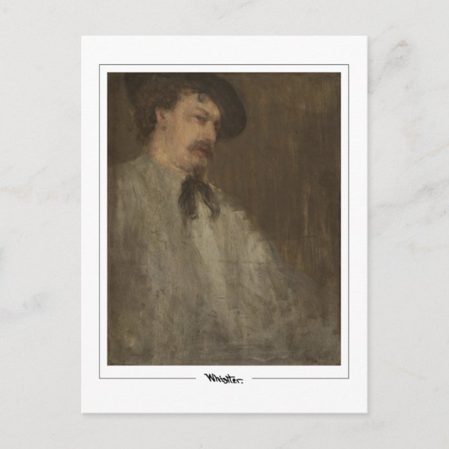 Cartão Postal James McNeill Whistler #244-2 - Bela Arte Postca.. (Frente)