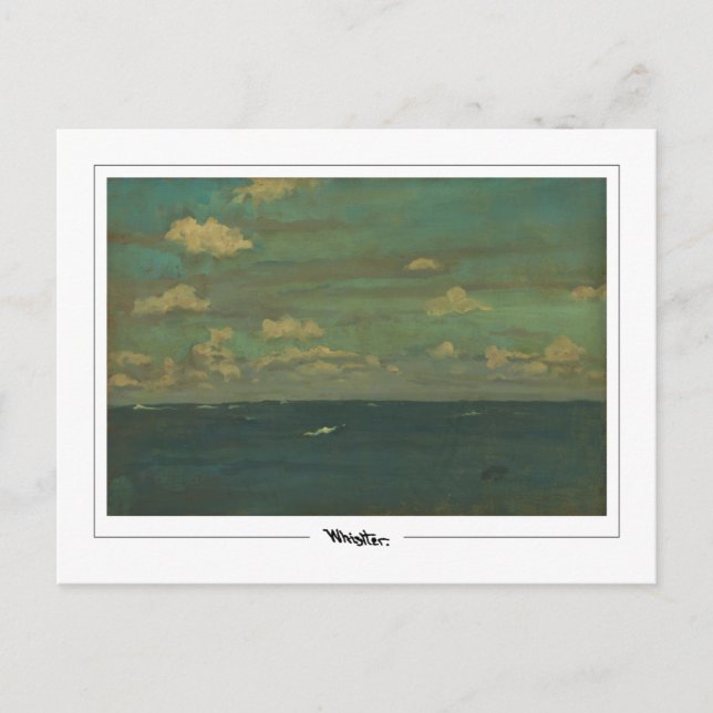 Cartão Postal James McNeill Whistler #256-2 - Bela Arte Postca.. (Frente)