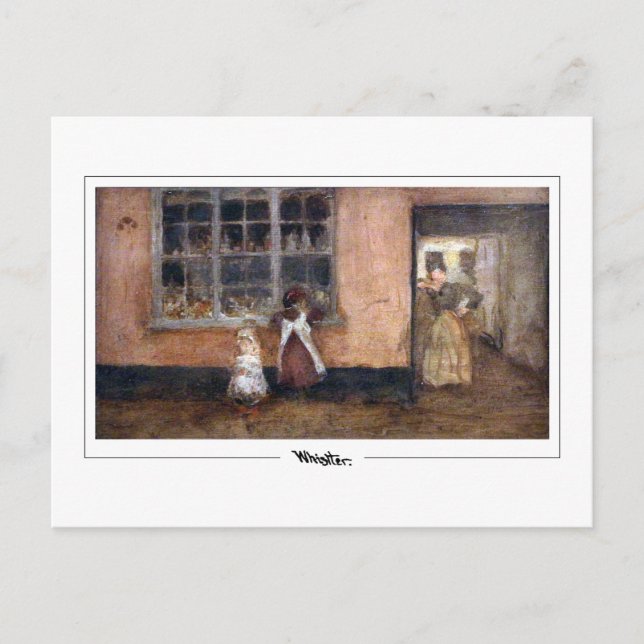 Cartão Postal James McNeill Whistler #256 - Cartão-postal de art (Frente)