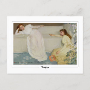 Cartão Postal James McNeill Whistler #262-2 - Bela Arte Postca..