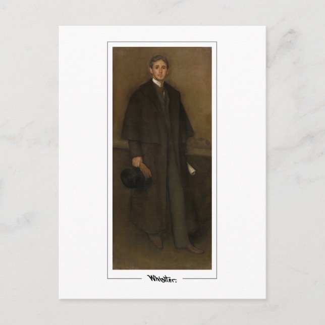 Cartão Postal James McNeill Whistler #311-2 - Bela Arte Postca.. (Frente)