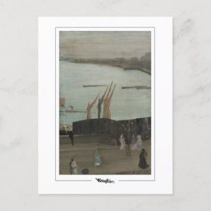 Cartão Postal James McNeill Whistler #441-2 - Bela Arte Postca..