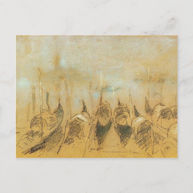 Cartão Postal James McNeill Whistler: Nocturne, San Giorgio (Frente)