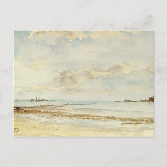 Cartão Postal James McNeill Whistler: Nota em Azul e Opal (Frente)