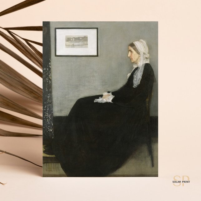 Cartão Postal James McNeill Whistler Retrait Mãe do Assobiador (Criador carregado)