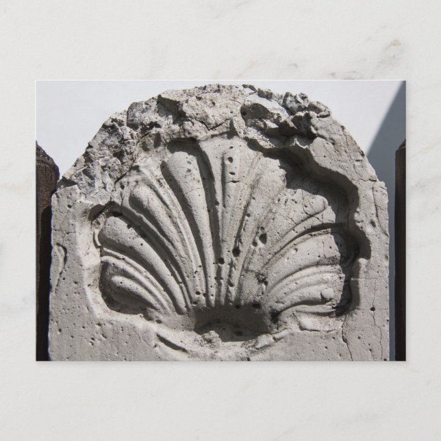 Cartão Postal James, Scallop Route Marker (Frente)