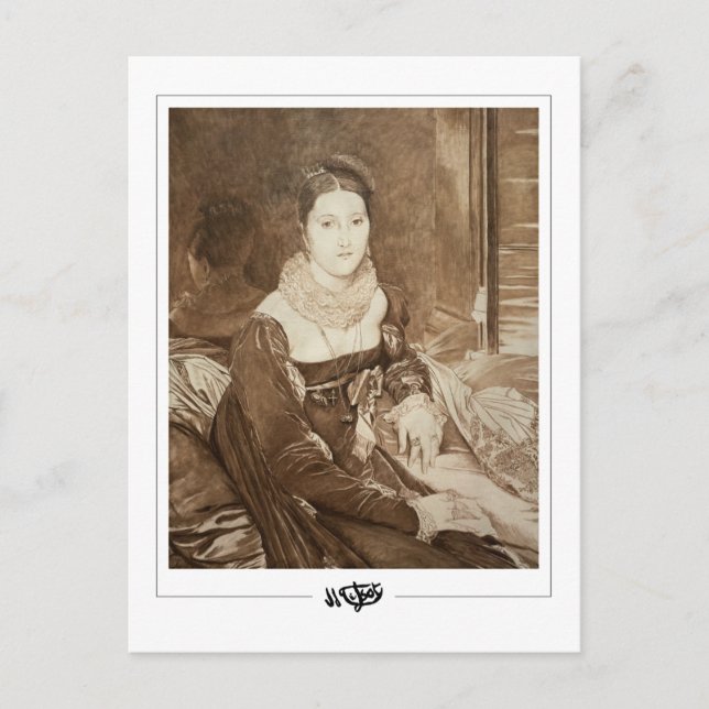 Cartão Postal James Tissot #408 - Fine Art (Frente)