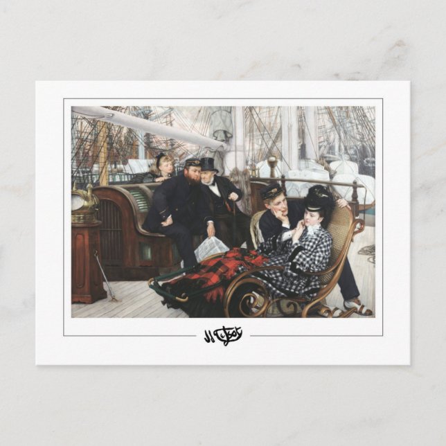Cartão Postal James Tissot #445 - Fine Art (Frente)