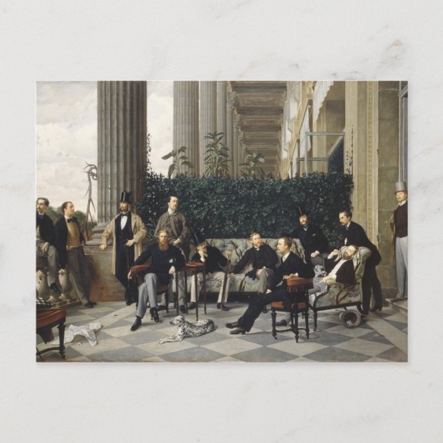 Cartão Postal James Tissot Painting (Frente)