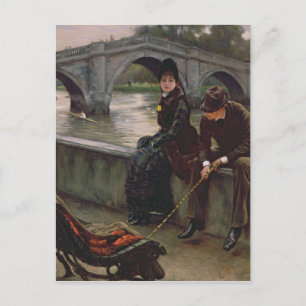 Cartão Postal James Tissot Ponte Richmond, c.1878