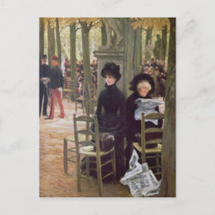 Cartão Postal James Tissot Sem um Dowry , 1883-5