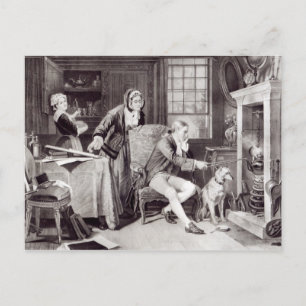 Cartão Postal James Watt Brincando com Vapor