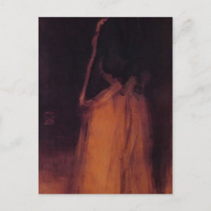 Cartão Postal James Whistler - A Jaqueta De Peles