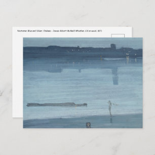 Cartão Postal James Whistler - Noite: Chelsea