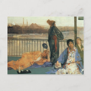 Cartão Postal James Whistler-O Balcão