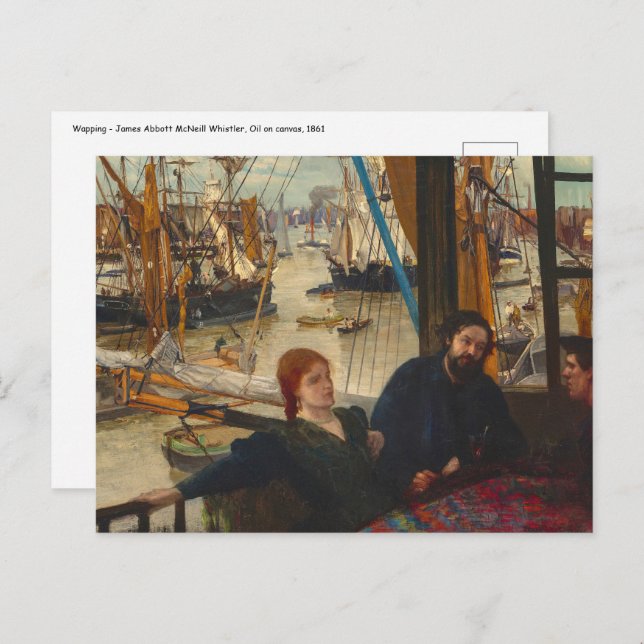 Cartão Postal James Whistler - Wapping (Frente/Verso)