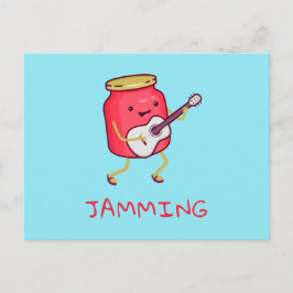 Cartão Postal Jamming Pun