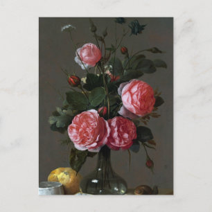 Cartão Postal Jan Davidsz de Heem, Floral Ainda viva