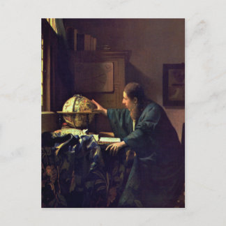 Cartão Postal Jan Vermeer, O Cartão-Postal Do Astrônomo