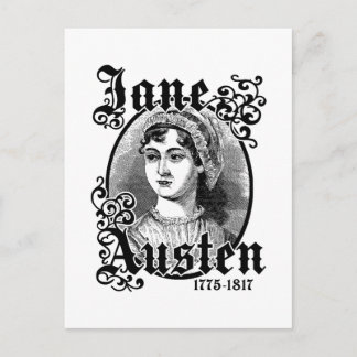 Cartão Postal Jane Austen