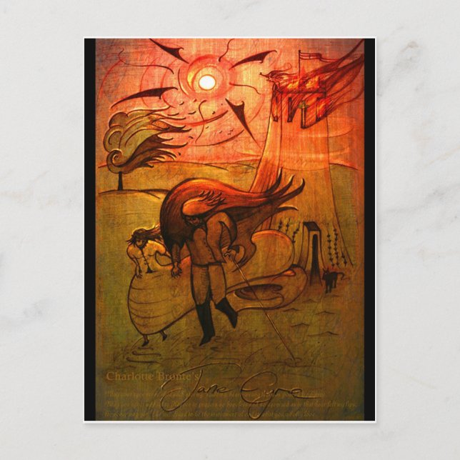 Cartão postal Jane Eyre (Frente)