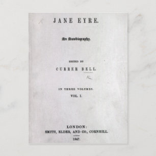 Cartão Postal Jane Eyre