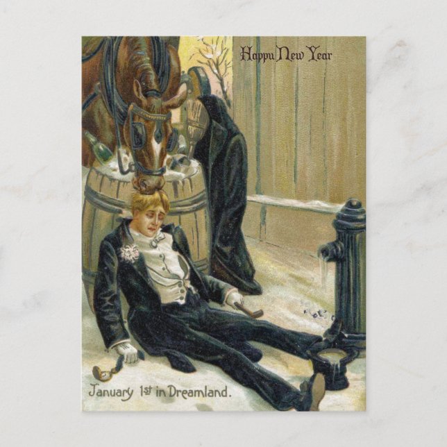 Cartão Postal Janeiro, o primeiro em Dreamland (Frente)