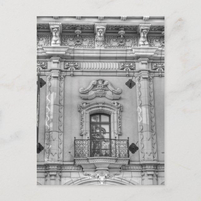 Cartão Postal Janela 107BWHD (Frente)