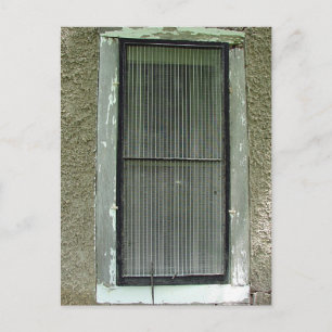 Cartão Postal Janela Antiga 2