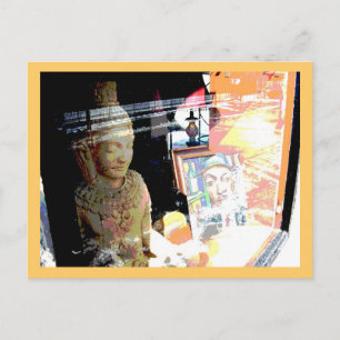 Cartão Postal Janela Armazenar