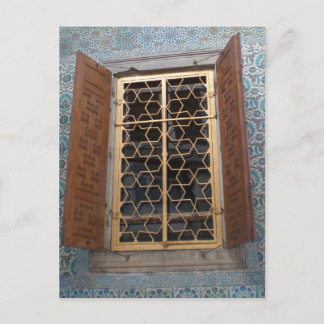 Cartão Postal Janela de estrelas