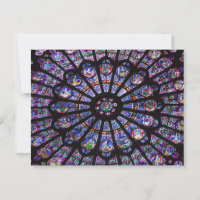 Janela de vidro contida, Notre Dame, Paris