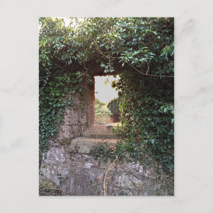 Cartão Postal Janela lateral em West Kirk Culross