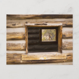 Cartão Postal Janela Por Cima e Através da Cabina