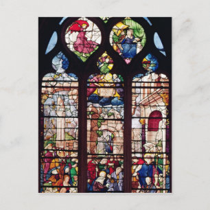 Cartão Postal Janela representando a Natividade
