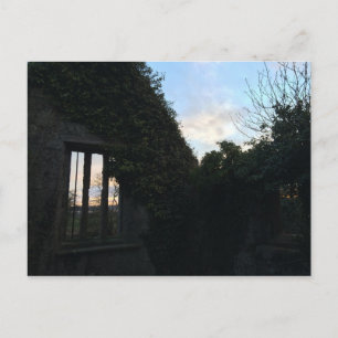 Cartão Postal Janelas Black Kirk Sunset: Local do Filme Exterior